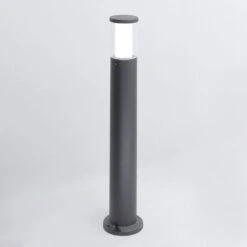 Borne Lumineuse LED Carlo Noire -Sélectionnez Les Magasins D'Éclairage 3538192 1