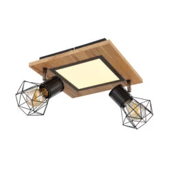 Globo Plafonnier Priska à LED, à 2 Lampes, 30x30 cm -Sélectionnez Les Magasins D'Éclairage 4015659 2