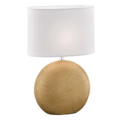 Lampe à Poser Foro Dorée/blanche, Hauteur 53 cm 6 Lampe à Poser Foro Dorée/blanche, Hauteur 53 cm -Sélectionnez Les Magasins D'Éclairage 4582017 1