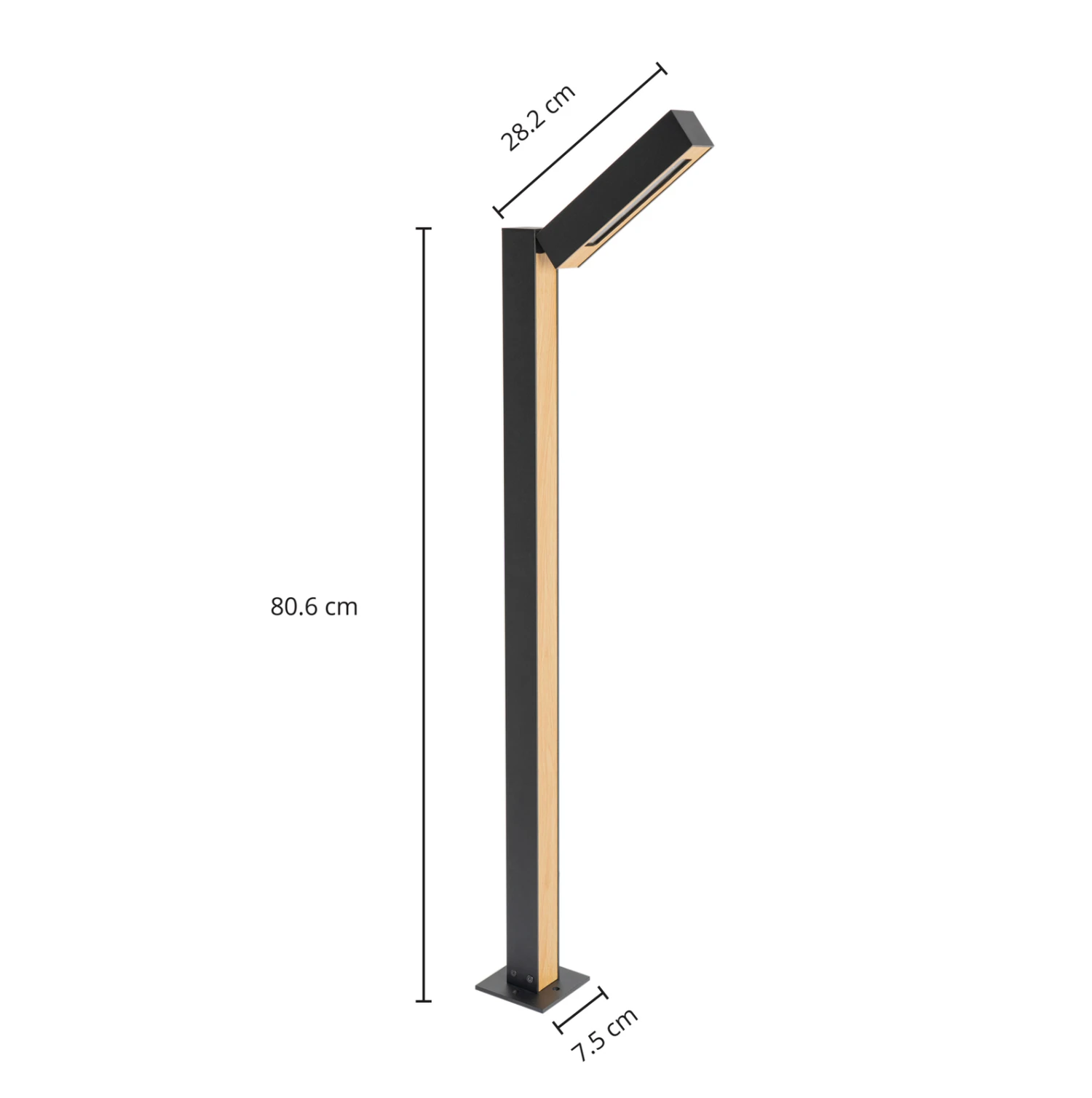 Lucande Taskalin Borne LED à 1 Lampe, 90 cm 6 Lucande Taskalin Borne LED à 1 Lampe, 90 cm – Image 4
