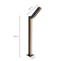 Lucande Taskalin Borne LED à 1 Lampe, 70 cm -Sélectionnez Les Magasins D'Éclairage 5257017 3