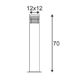 Borne Lumineuse En Grès ARROCK Aspect Granite 5 Borne Lumineuse En Grès ARROCK Aspect Granite -Sélectionnez Les Magasins D'Éclairage 5504319 1
