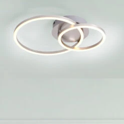 Plafonnier LED Ivanka, Deux Cercles -Sélectionnez Les Magasins D'Éclairage 6003163 7