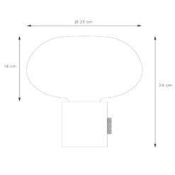 Lampe à Poser Charlize Gris Fumée -Sélectionnez Les Magasins D'Éclairage 6055590 2