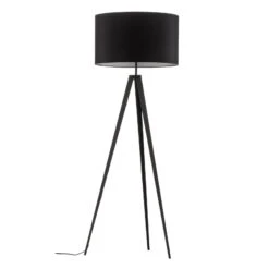 Lampadaire Tago, Trépied, Abat-jour Noir/argenté 14 Lampadaire Tago, Trépied, Abat-jour Noir/argenté -Sélectionnez Les Magasins D'Éclairage 6089325 3