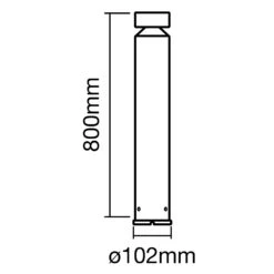 LEDVANCE Endura Style Cylinder Borne Lumineuse LED -Sélectionnez Les Magasins D'Éclairage 6106183 5