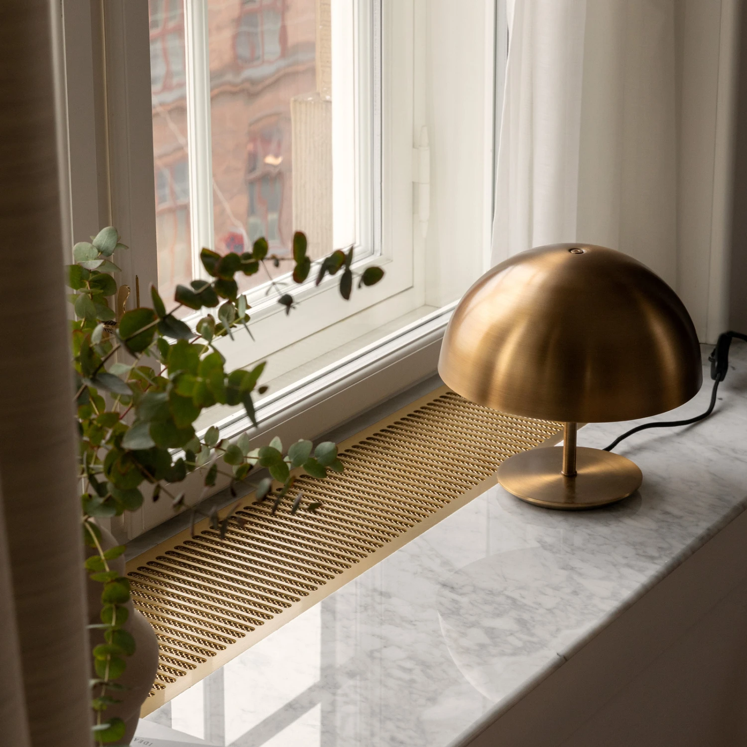 Mater Baby Dome Lampe à Poser, Ø 25 Cm Laiton 4 Mater Baby Dome Lampe à Poser, Ø 25 Cm Laiton – Image 2