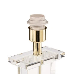 Lampe à Poser Veronique, Pied Large, Crème/doré -Sélectionnez Les Magasins D'Éclairage 7255601 7