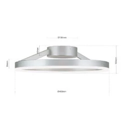 Plafonnier LED Robert Ø 40 cm -Sélectionnez Les Magasins D'Éclairage 7255605 6