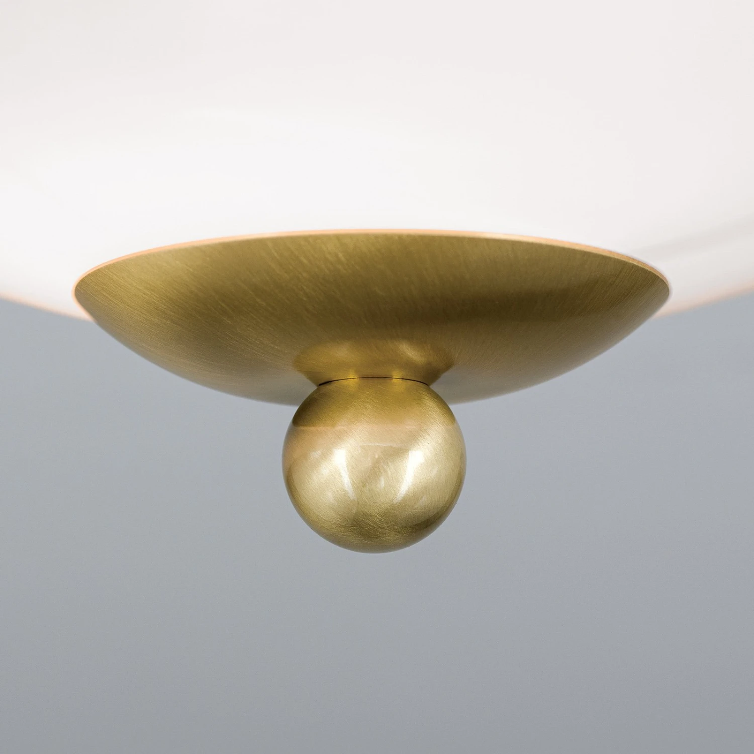 Plafonnier Rustique Laiton Vert Opale Ø 21 Cm 9 Plafonnier Rustique Laiton Vert Opale Ø 21 Cm – Image 7