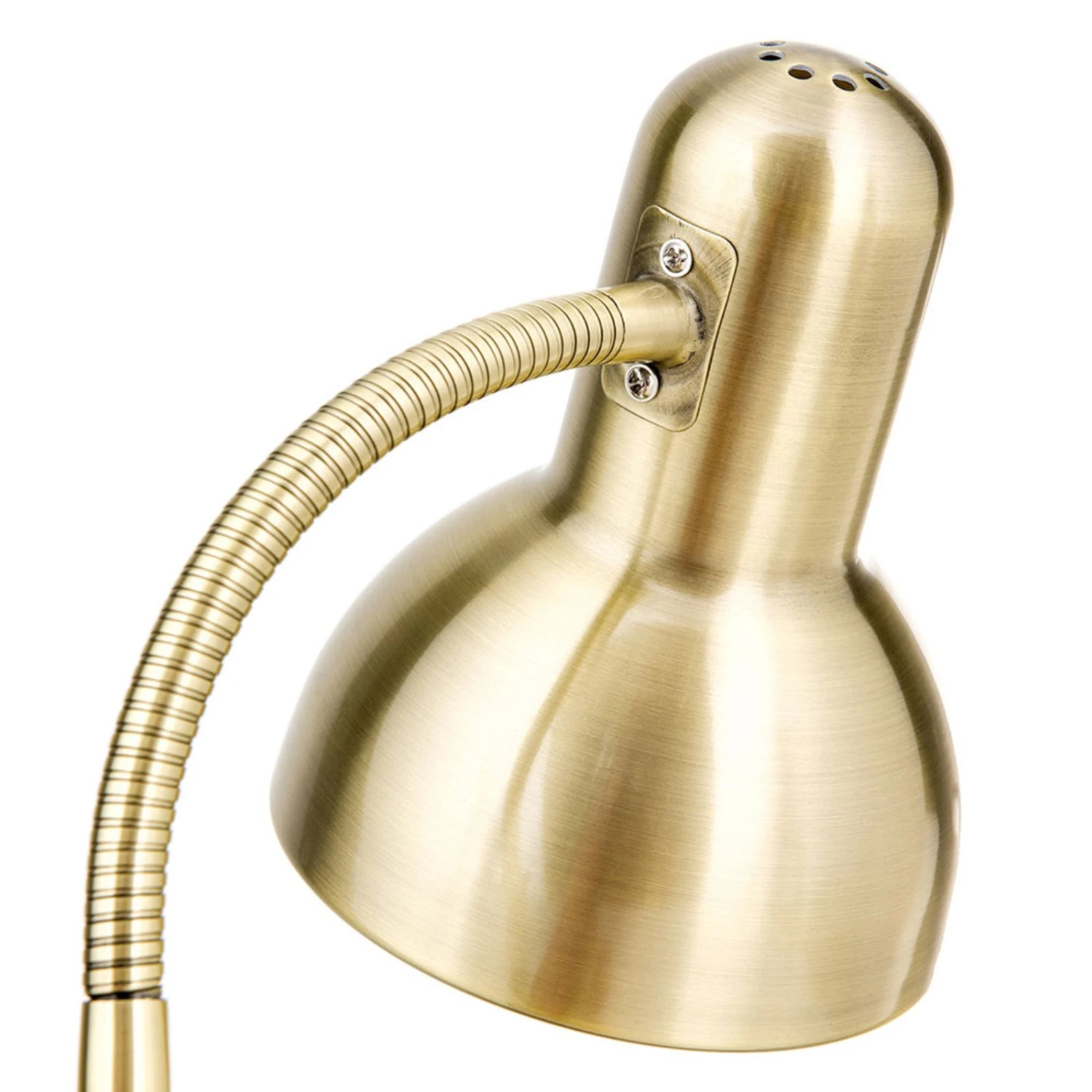 Lampe De Bureau Nemo, Flexible, Laiton Ancien 7 Lampe De Bureau Nemo, Flexible, Laiton Ancien – Image 5