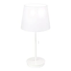 Lampe à Poser Ludwig Avec Port USB, Blanche -Sélectionnez Les Magasins D'Éclairage 7255708 2