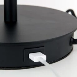 Lampe à Poser Ludwig Avec Port USB, Noire 15 Lampe à Poser Ludwig Avec Port USB, Noire -Sélectionnez Les Magasins D'Éclairage 7255709 5