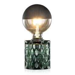 Pauleen Crystal Magic Lampe à Poser En Verre Vert -Sélectionnez Les Magasins D'Éclairage 7602418 5