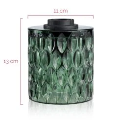 Pauleen Crystal Magic Lampe à Poser En Verre Vert -Sélectionnez Les Magasins D'Éclairage 7602418 6