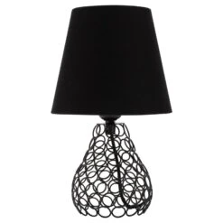 Pauleen Black Brilliance Lampe à Poser, Pied Métal -Sélectionnez Les Magasins D'Éclairage 7602891 2