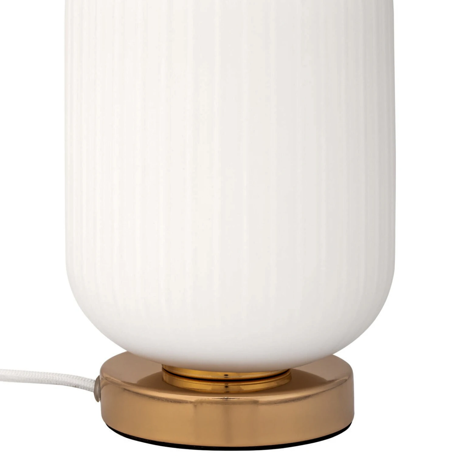 Pauleen Noble Purity Lampe à Poser, Verre Blanc 6 Pauleen Noble Purity Lampe à Poser, Verre Blanc – Image 4