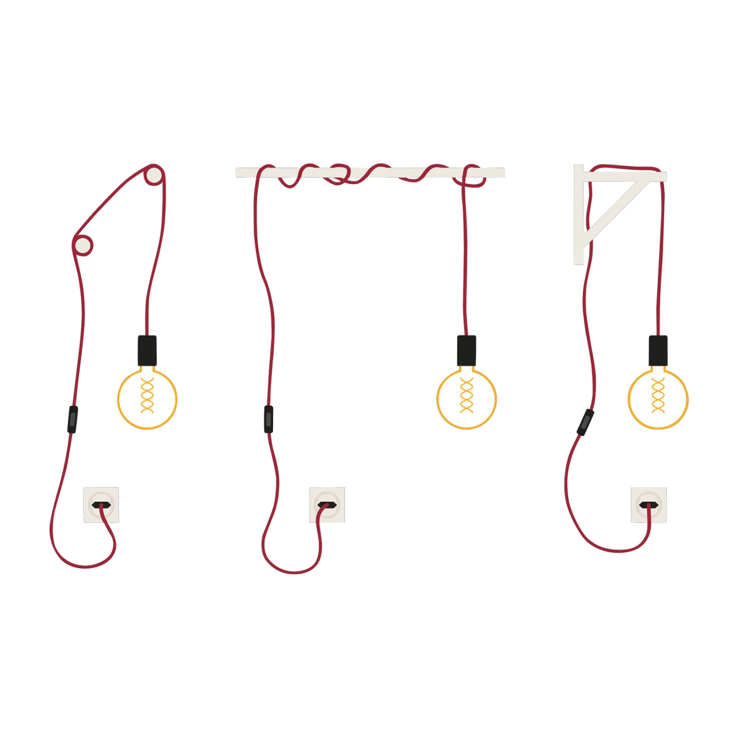 Paulmann Neordic Tilla Suspension à Prise Noire 10 Paulmann Neordic Tilla Suspension à Prise Noire – Image 8