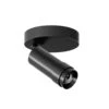 Ribag Vertigo Spot Pour Plafond 1 Lampe 3000K Noir -Sélectionnez Les Magasins D'Éclairage 8020338