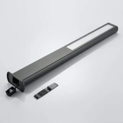 Lucande Borne Lumineuse LED Mhairi, Gris Foncé, 100 cm -Sélectionnez Les Magasins D'Éclairage 8032187 8