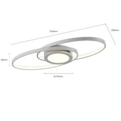 Lindby Charlok Plafonnier LED, Dimmable 17 Lindby Charlok Plafonnier LED, Dimmable -Sélectionnez Les Magasins D'Éclairage 8032271 6