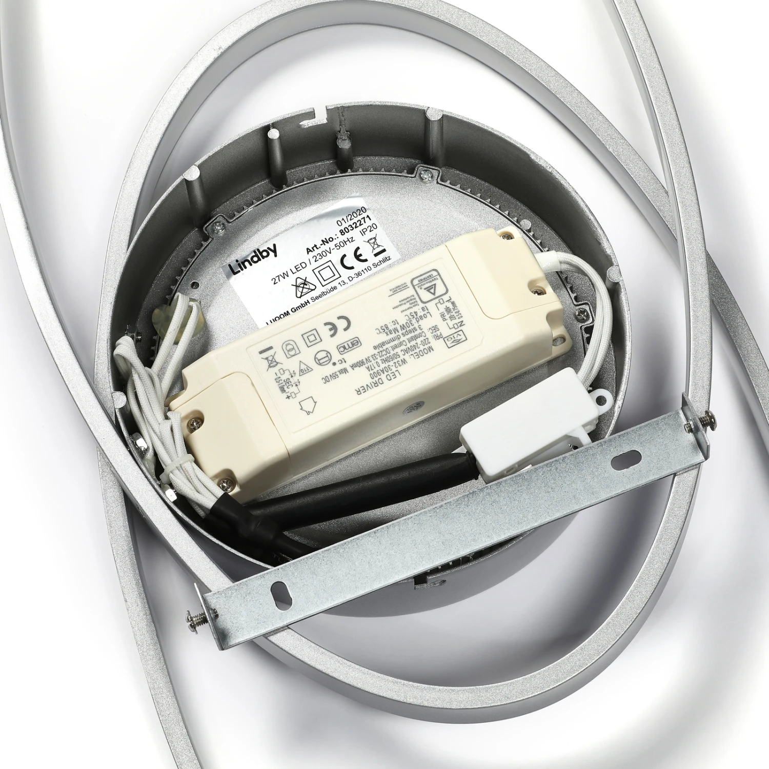 Lindby Charlok Plafonnier LED, Dimmable 10 Lindby Charlok Plafonnier LED, Dimmable – Image 8