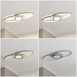 Lindby Charlok Plafonnier LED, Dimmable 19 Lindby Charlok Plafonnier LED, Dimmable -Sélectionnez Les Magasins D'Éclairage 8032271 8