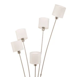 Lindby Kyden Lampadaire, à Cinq Lampes, Blanc -Sélectionnez Les Magasins D'Éclairage 8032558 4