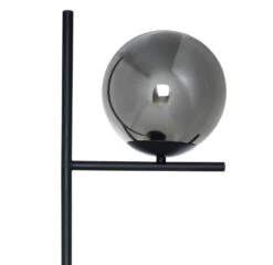 Lindby Denva Lampe à Poser Verre Fumé Sphère Grise 14 Lindby Denva Lampe à Poser Verre Fumé Sphère Grise -Sélectionnez Les Magasins D'Éclairage 8032631 4