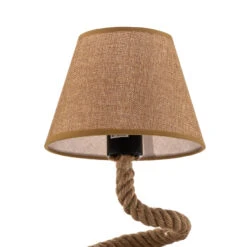 Lampe à Poser Mauli En Corde Et Tissu 16 Lampe à Poser Mauli En Corde Et Tissu -Sélectionnez Les Magasins D'Éclairage 8603239 5