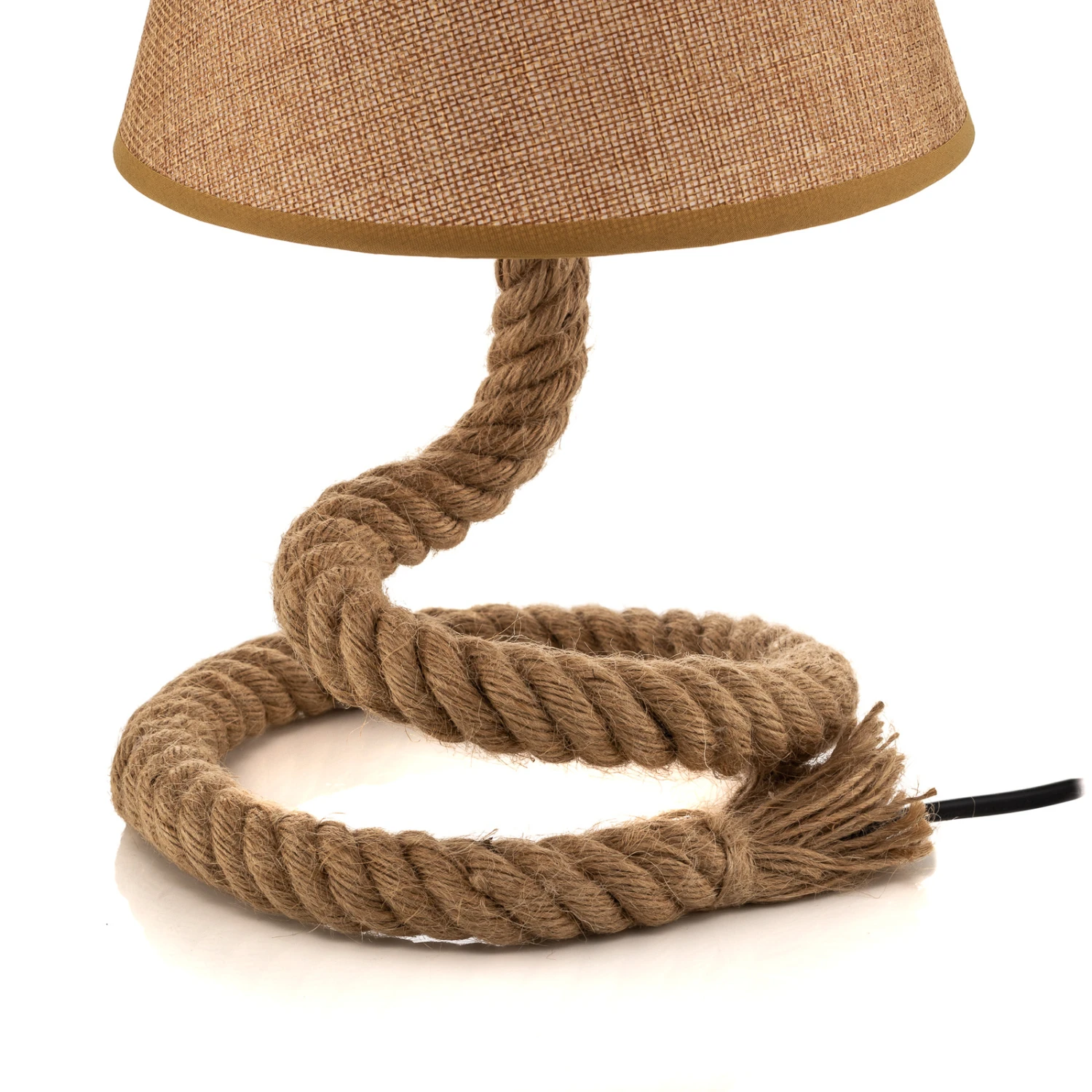 Lampe à Poser Mauli En Corde Et Tissu 9 Lampe à Poser Mauli En Corde Et Tissu – Image 7