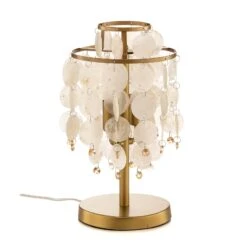 Lampe à Poser Ruben Avec Plaques De Nacre 13 Lampe à Poser Ruben Avec Plaques De Nacre -Sélectionnez Les Magasins D'Éclairage 8603241 3