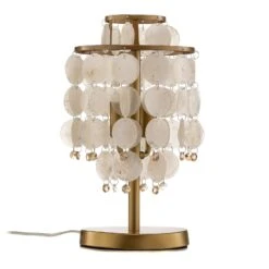 Lampe à Poser Ruben Avec Plaques De Nacre 17 Lampe à Poser Ruben Avec Plaques De Nacre -Sélectionnez Les Magasins D'Éclairage 8603241 7