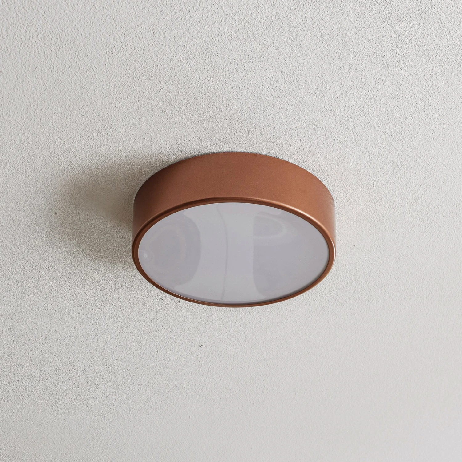 Plafonnier Cleo 300, IP54, Ø 30 cm Cuivre 4 Plafonnier Cleo 300, IP54, Ø 30 cm Cuivre – Image 2