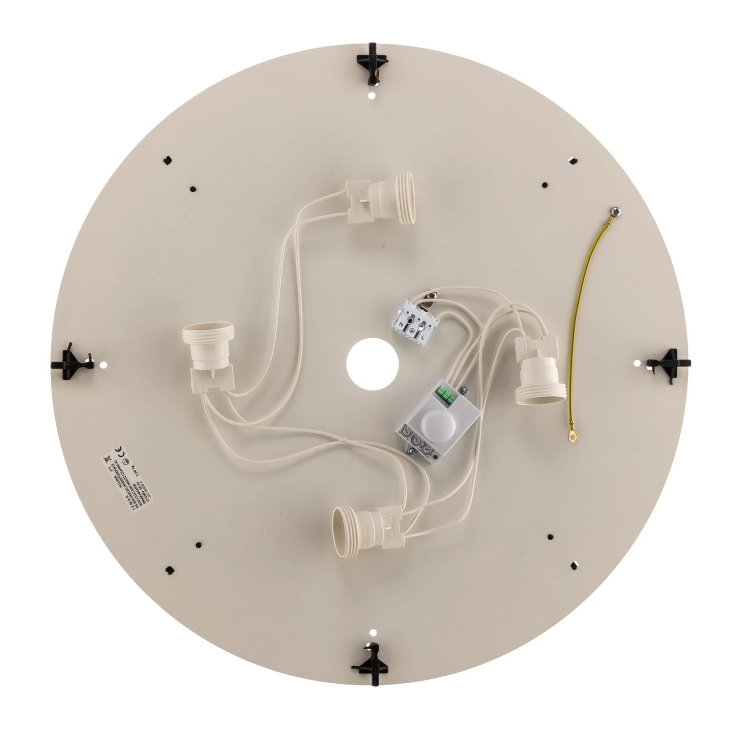 Plafonnier Cleo 500, Capteur, Ø 50cm Blanc 9 Plafonnier Cleo 500, Capteur, Ø 50cm Blanc – Image 7