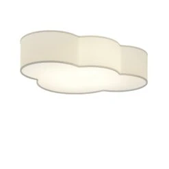 Plafonnier Cloud En Tissu, Longueur 62 cm, Gris -Sélectionnez Les Magasins D'Éclairage 9050005 5