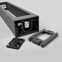 Lucande Borne Lumineuse LED Jupp 60 Cm Gris Graphite -Sélectionnez Les Magasins D'Éclairage 9616120 7