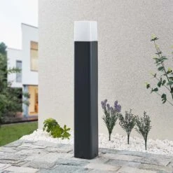 Lucande Obuna Borne Lumineuse, Hauteur 80 cm 12 Lucande Obuna Borne Lumineuse, Hauteur 80 cm -Sélectionnez Les Magasins D'Éclairage 9617107 1