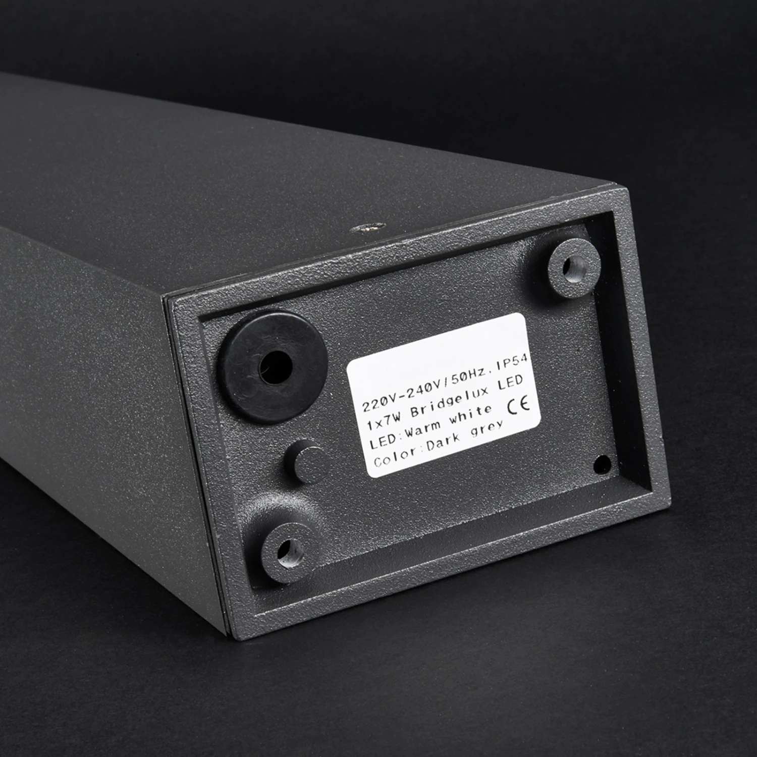 Lucande Borne Lumineuse LED Jenke Rectiligne 11 Lucande Borne Lumineuse LED Jenke Rectiligne – Image 9