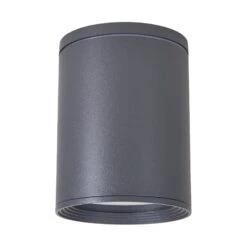 Lucande Plafonnier D'extérieur Minna Gris Foncé 11 Lucande Plafonnier D'extérieur Minna Gris Foncé -Sélectionnez Les Magasins D'Éclairage 9618025 3