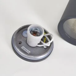 Lucande Plafonnier D'extérieur Minna Gris Foncé 13 Lucande Plafonnier D'extérieur Minna Gris Foncé -Sélectionnez Les Magasins D'Éclairage 9618025 5