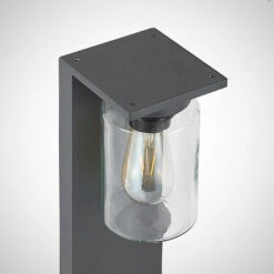 Lucande Semka Borne Lumineuse, 65 cm, Gris Foncé -Sélectionnez Les Magasins D'Éclairage 9618155 3