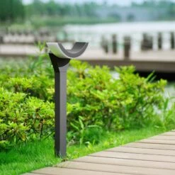 Lucande Borne Lumineuse LED Stylée Half -Sélectionnez Les Magasins D'Éclairage 9619028 2