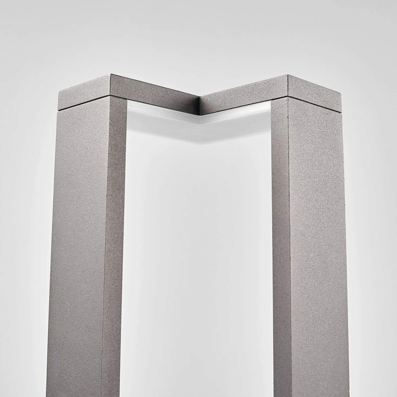 Lucande Borne Lumineuse LED Ultra Moderne Jeny Gris Foncé 7 Lucande Borne Lumineuse LED Ultra Moderne Jeny Gris Foncé – Image 5