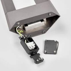 Lucande Borne Lumineuse LED Ultra Moderne Jeny Gris Foncé 13 Lucande Borne Lumineuse LED Ultra Moderne Jeny Gris Foncé -Sélectionnez Les Magasins D'Éclairage 9619083 5