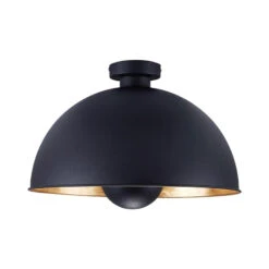 Joli Plafonnier Lya, Noir-doré -Sélectionnez Les Magasins D'Éclairage 9620831 6