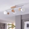 Vivica Plafonnier à 3 Lampes Avec éléments En Bois -Sélectionnez Les Magasins D'Éclairage 9620915