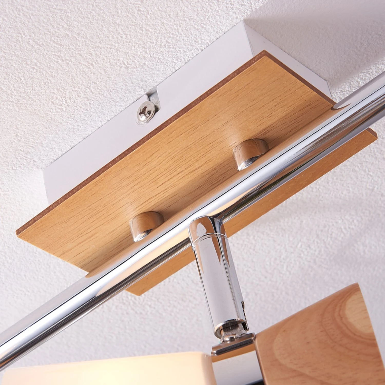 Vivica Plafonnier à 3 Lampes Avec éléments En Bois 9 Vivica Plafonnier à 3 Lampes Avec éléments En Bois – Image 7