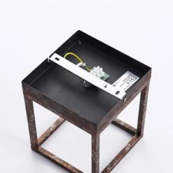 Plafonnier Rustique Emin à Cadre Métallique -Sélectionnez Les Magasins D'Éclairage 9621503 7