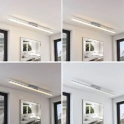 Plafonnier LED Longitudinal Levke, IP44 14 Plafonnier LED Longitudinal Levke, IP44 -Sélectionnez Les Magasins D'Éclairage 9621576 3